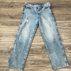 Express low rise jeans